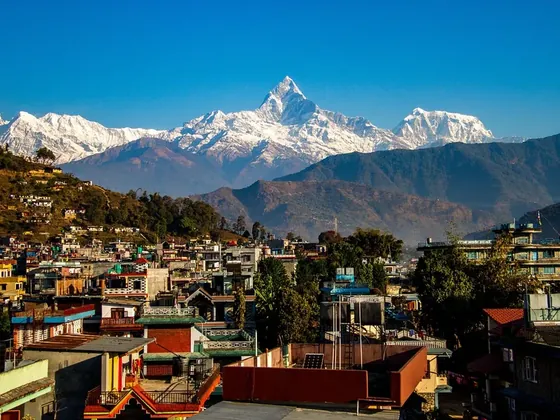 Pokhara şehir görseli