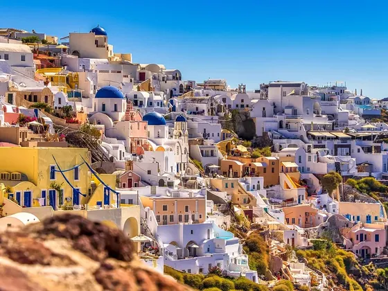 Santorini şehir görseli